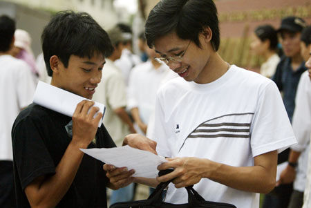 Các thí sinh ở Bắc Giang sẽ được chỉnh sửa điểm